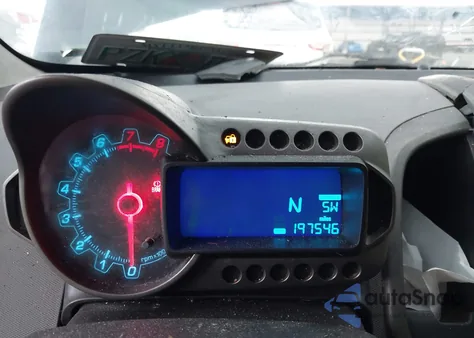 2012 Chevrolet Sonic 2Lt из США, поврежденный, VIN 1G1JC6SH8C4229226